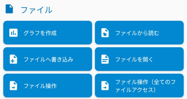 Macrodroid,アクション,ファイル
